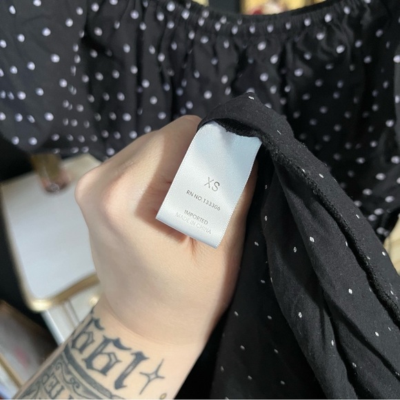 Marysia Resort Maxi Dress Off Shoulder Swiss Polka Dot - Picture 8 of 11